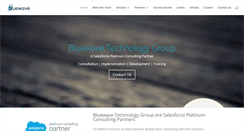 Desktop Screenshot of bluewave.ie