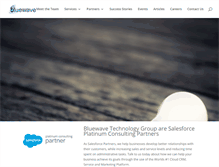 Tablet Screenshot of bluewave.ie
