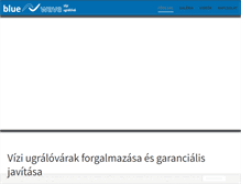 Tablet Screenshot of bluewave.hu